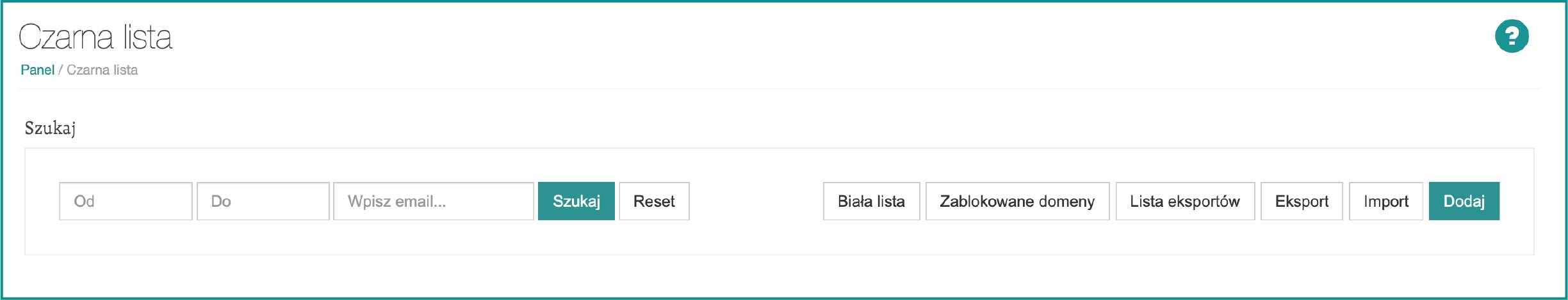 Dashboard-czarna-lista